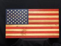 Wooden American Flag Wall Hanging 202//151